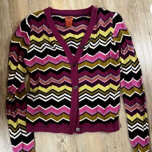 Missoni Target Girls XL Chevron Cardigan